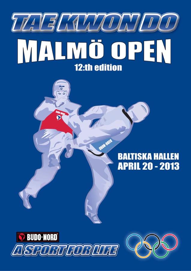 Invitasjon til Malmø Open i WTF Taekwondo 20. April - thumbnail
