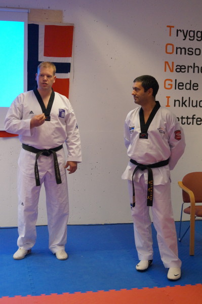 Dyktige kursholdere Nils Hoffmann Olsen og Paulo Martins. 