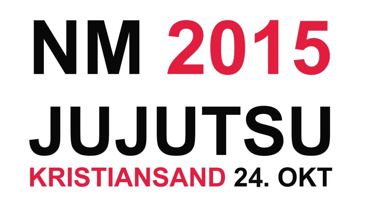 NM Jujutsu 2015 i Kristiansand lørdag 24. oktober