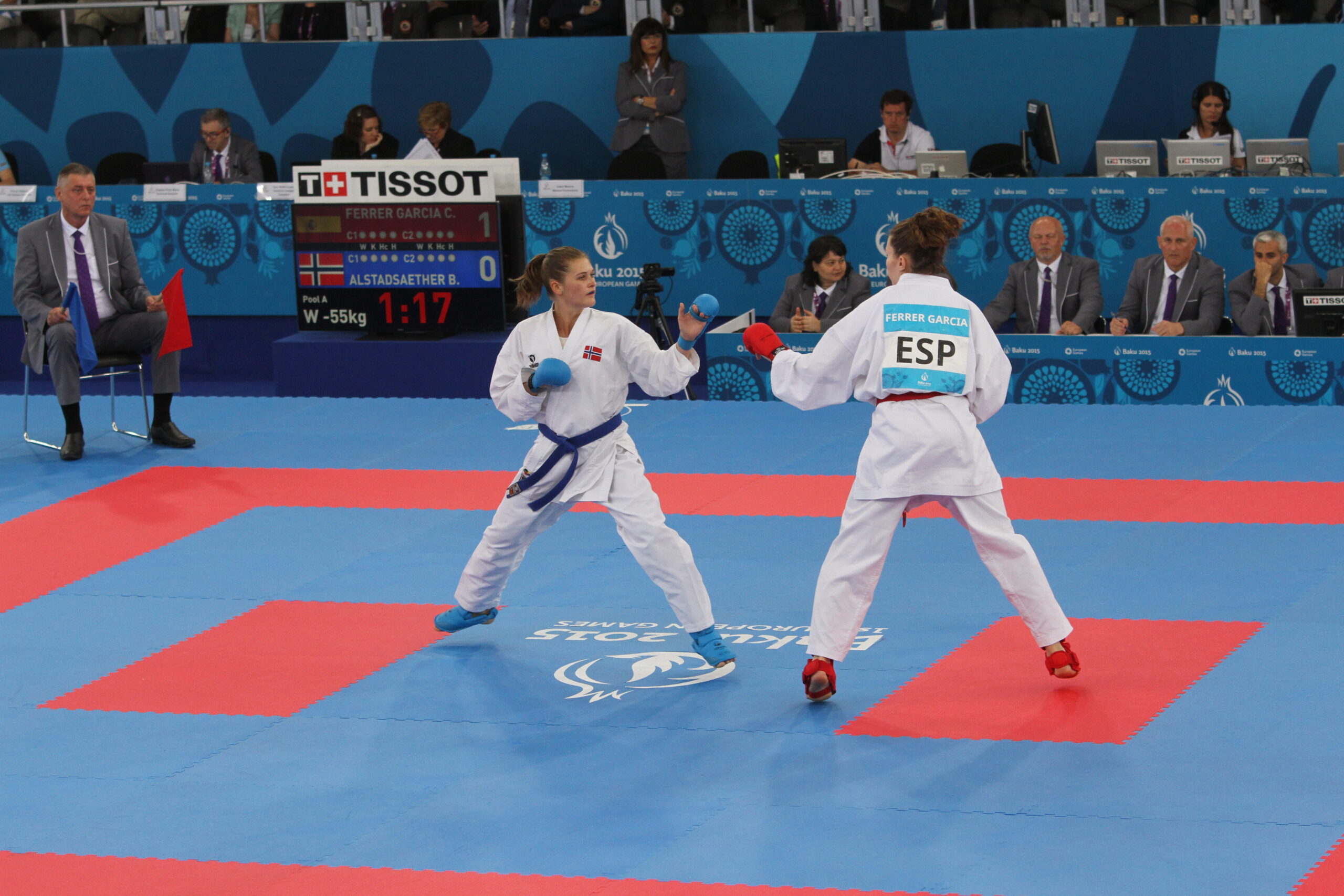 Alt er klart til karate Østlandscup 2 i Halden