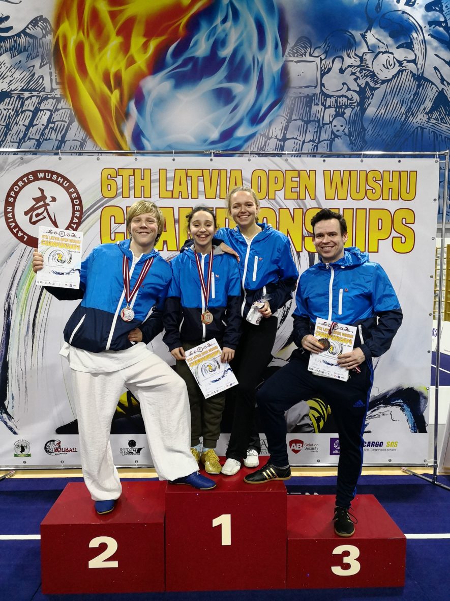 Sterke prestasjoner i Latvia Open wushu - thumbnail