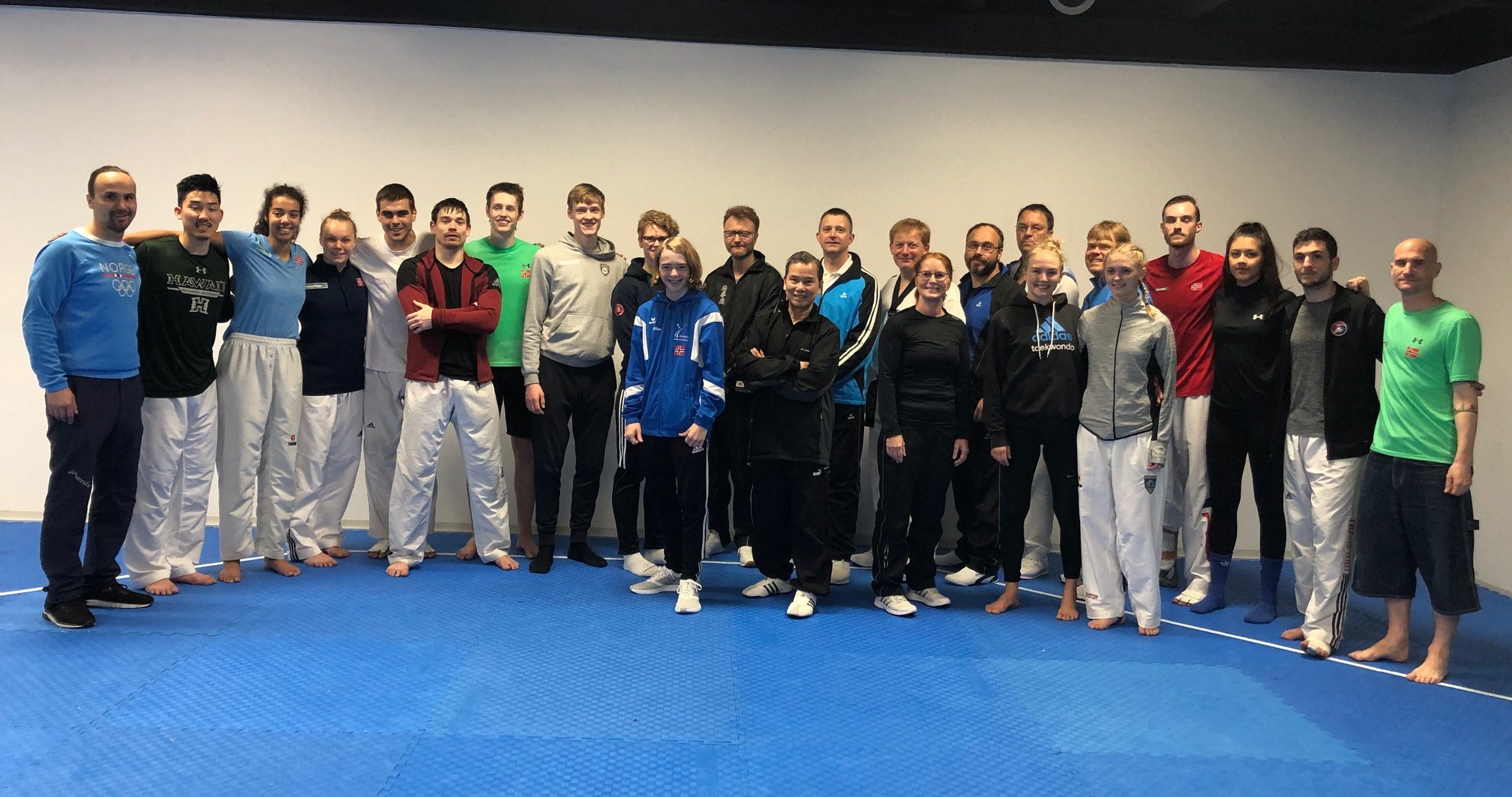 Verdensstjerner på besøk: VM-oppkjøring på nytt landslagsanlegg