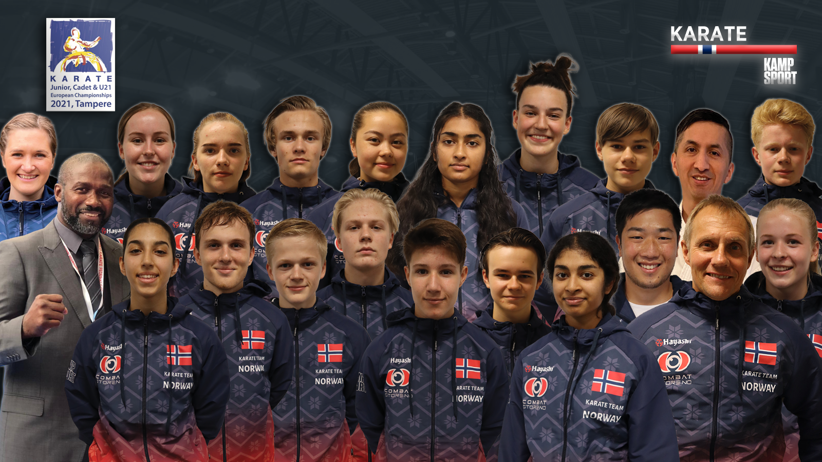 WKF: Stort norsk lag til helgens junior-EM