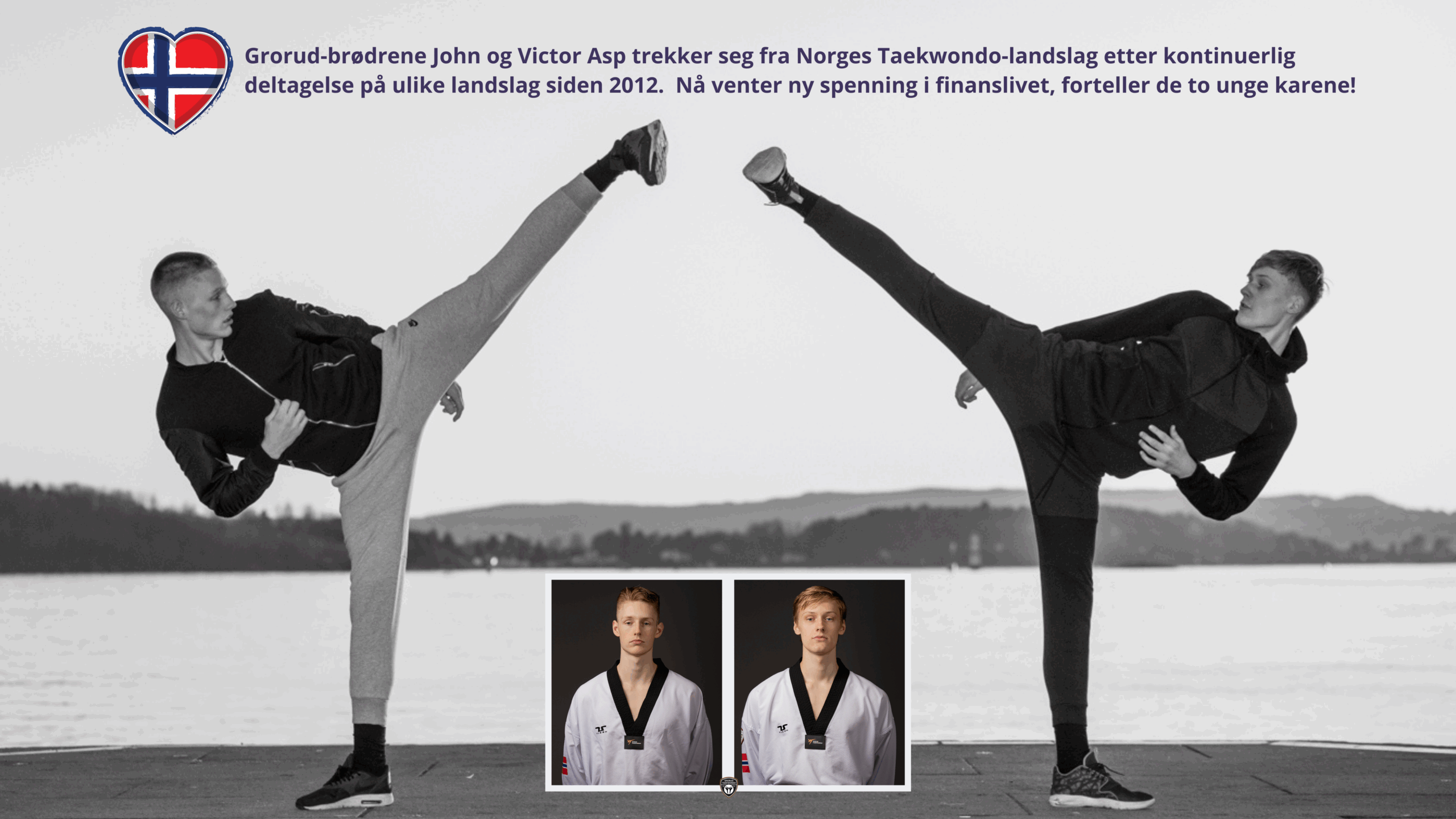 John Asp og Victor Asp trekker seg fra taekwondo-landslaget