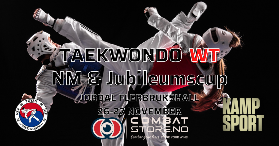 NM i Taekwondo – Lørdag 26. november blir årets store Taekwondodag. - thumbnail