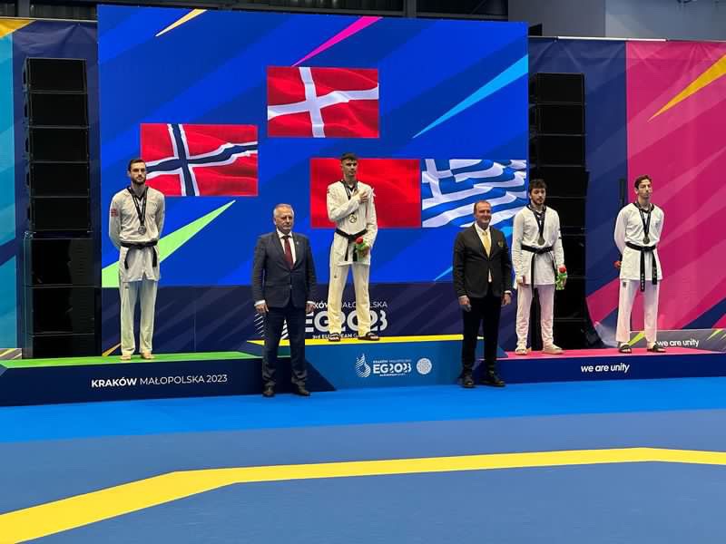 Taekwondo sølv til Norge i European Games - thumbnail