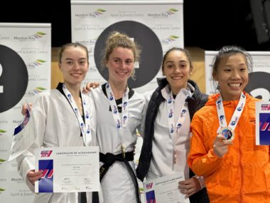 Kaja Husby Hansen fra Nesodden reiste jorden rundt for å skaffe viktige rankingpoeng i taekwondo - thumbnail