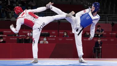 OL-trekningen klar for Norges eneste taekwondo-håp - thumbnail