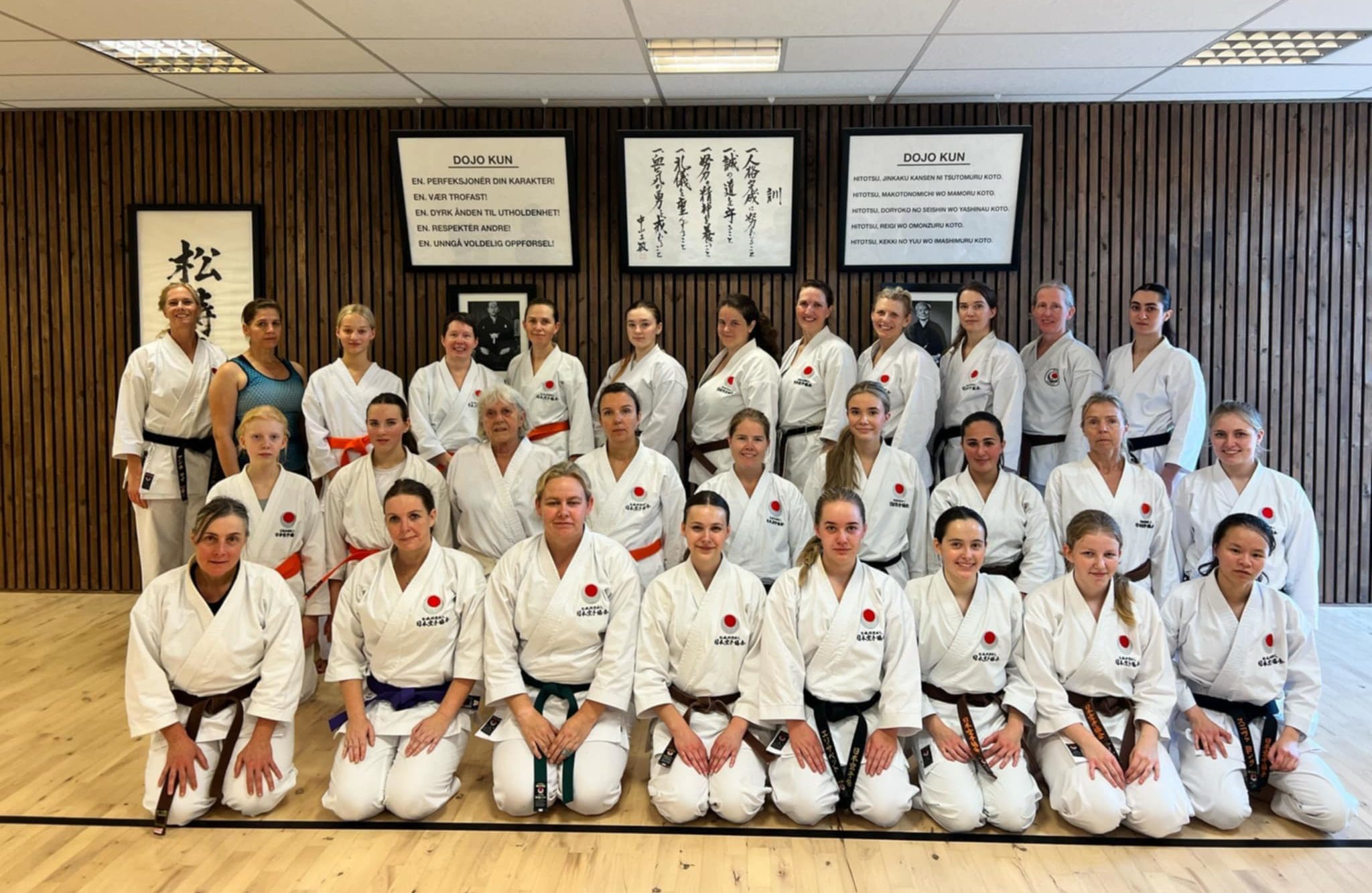 Helgeseminar karatekvinner i Sandnes