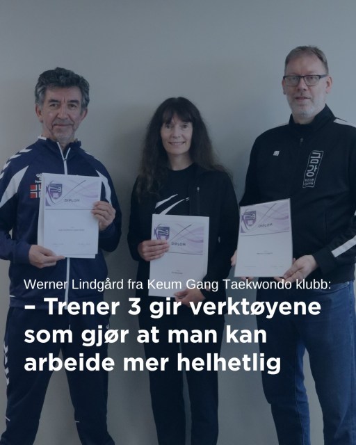 Vi har gjennomført første Trener 3 kurs!👏🏼

Gjennomføringen av denne første Trener 3-runden markerer et viktig steg i utviklingen av trenerkompetansen i Norges Kampsportforbund 

Eli Stamnes, Juan Guillermo Lopez Salas og Werner Lindgård representerer ulike kampsporter, ulike klubber og ulike erfaringer, men felles for dem alle er et sterkt engasjement for å utvikle både seg selv, sine utøvere og sine miljøer. 

Les mer på kampsport.no👈🏼