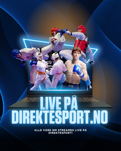 Se NM i Muay Thai live på Direktesport.no!👈🏼👩🏽‍💻